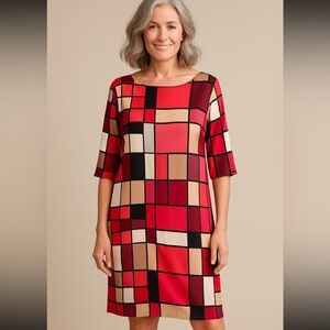 SOYA concept geometric dress size small